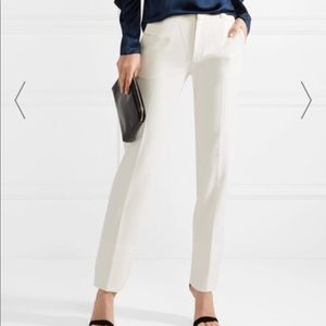 Roland Mouret Lacerta off white pants
